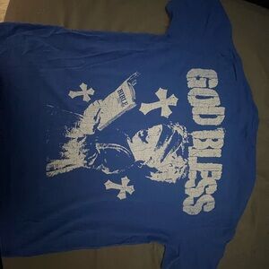& Other Stories Blue Graphic Tee